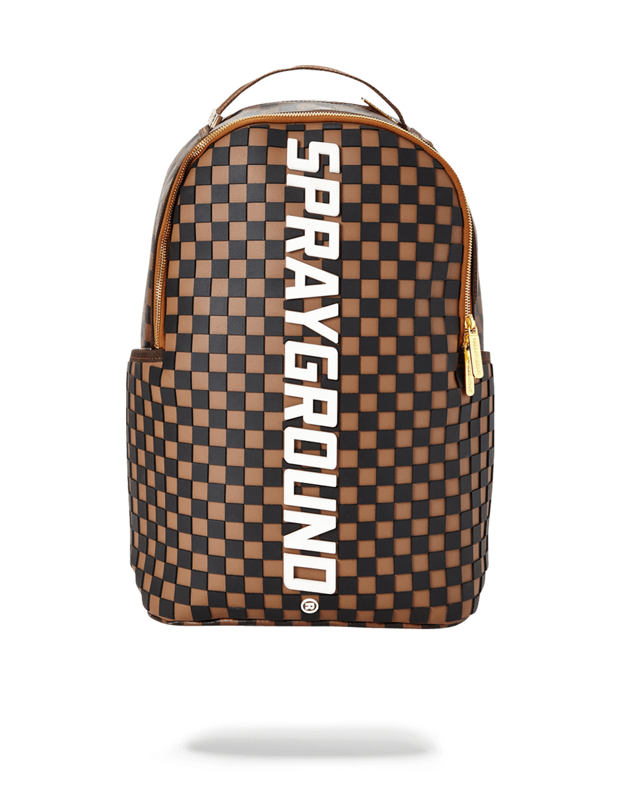 3D MOLDED RUBBER CHECKERED LOGO
