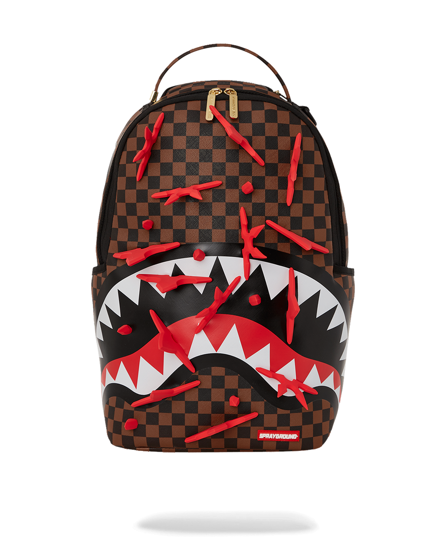 REAL 3D NINJA STARS SMASHED BACKPACK (DLXV)