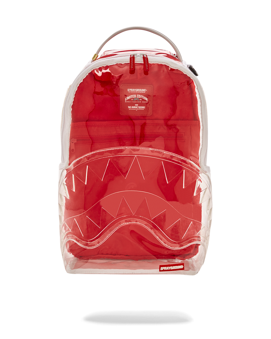 SHARKS IN PARIS CLARITY BACKPACK