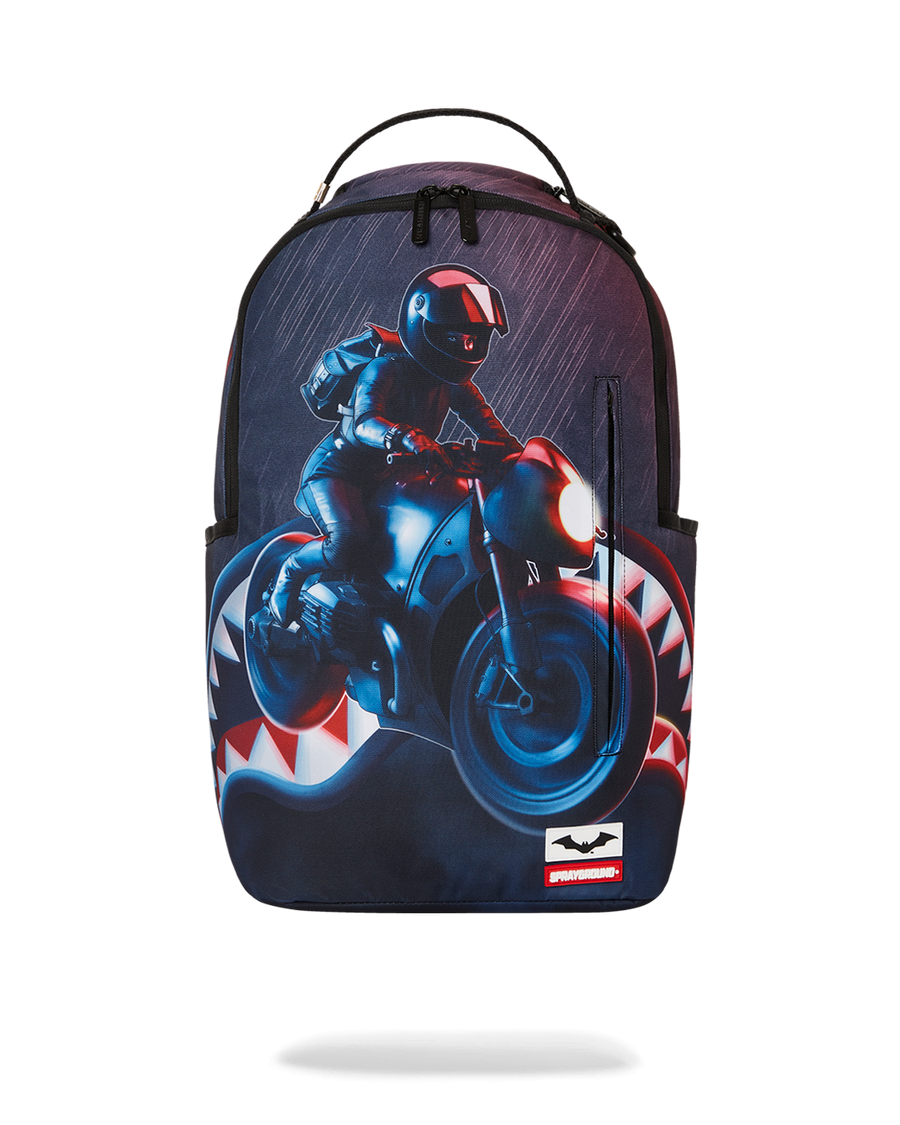 CAT WOMAN BIKER DLXSR BACKPACK