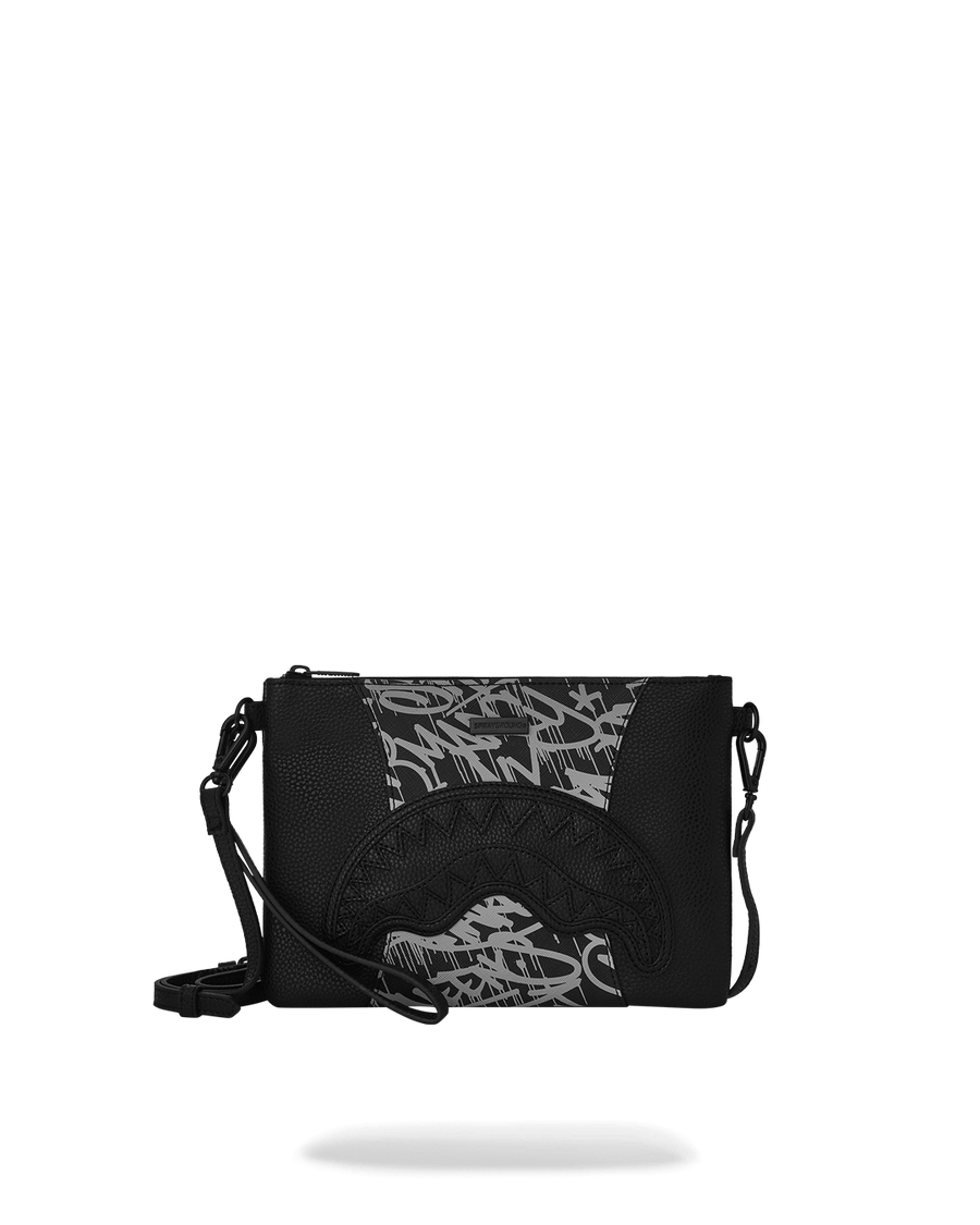 A.M.P.M CROSSOVER CLUTCH W/ SHOULDER STRAP