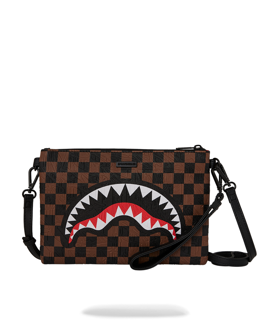 THE PRIVATE JET SHARK CLUB CROSSOVER CLUTCH