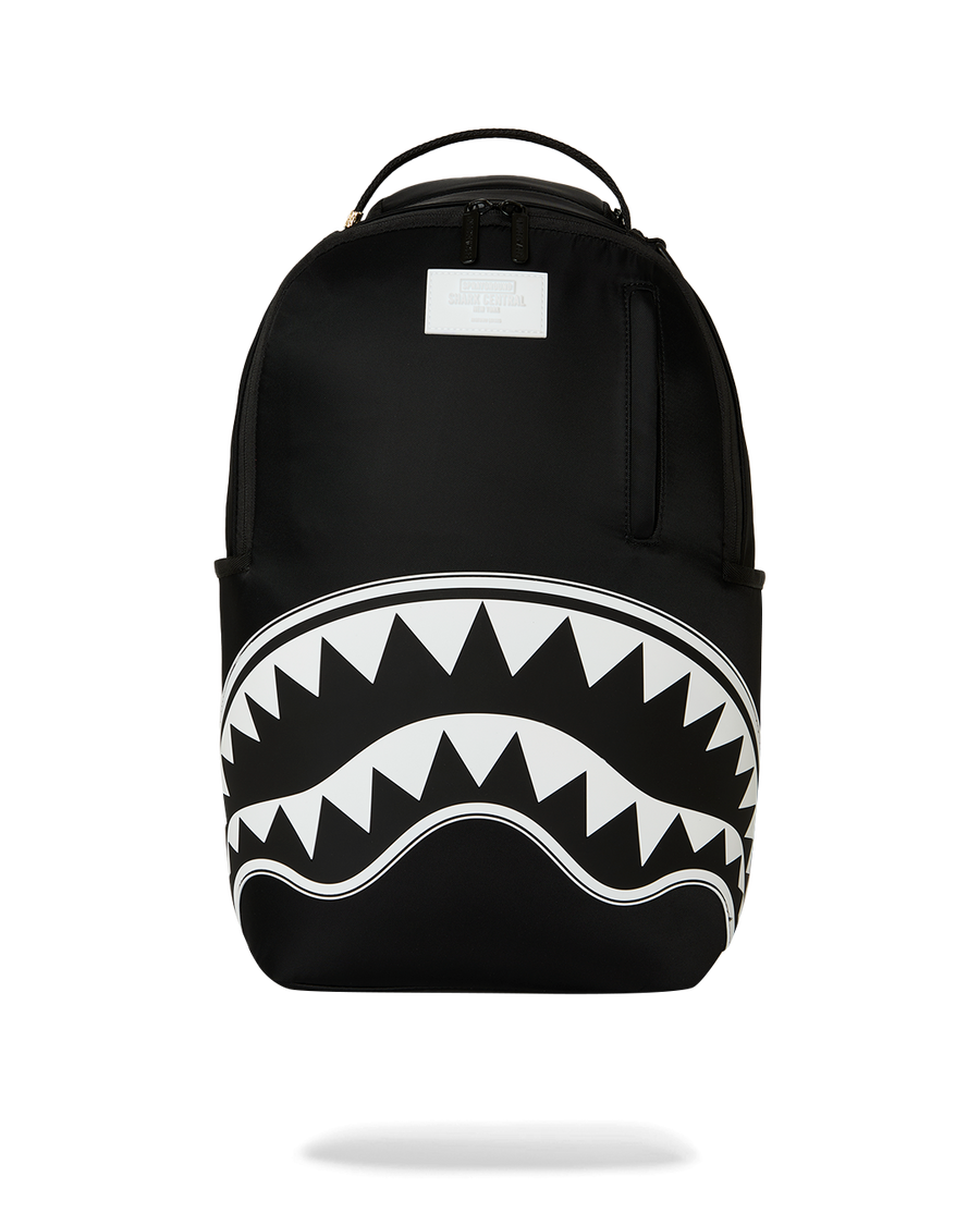 SHARK CENTRAL 2 - BLACK WHITE BACKPACK