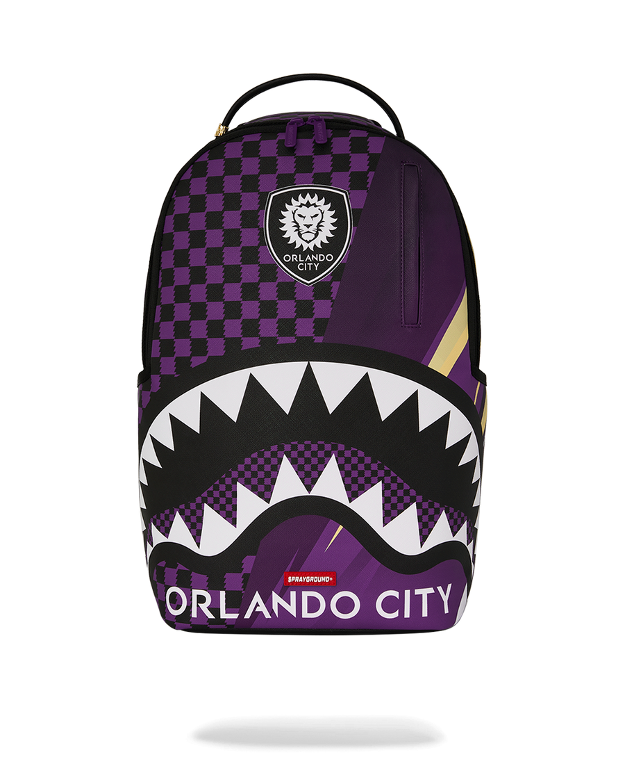 MLS COLLAB - ORLANDO CITY CHECK SPLIT DLXSV BACKPACK