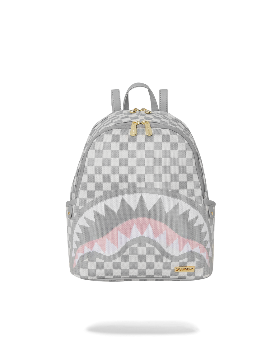 KNIT SHARKS IN PARIS IN CREAM SAVAGE BACKPACK