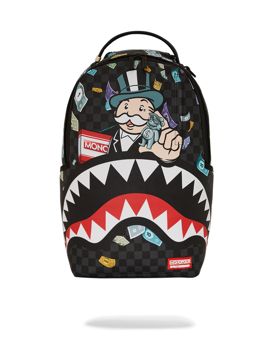 MONOPOLY SHARK RICH BACKPACK