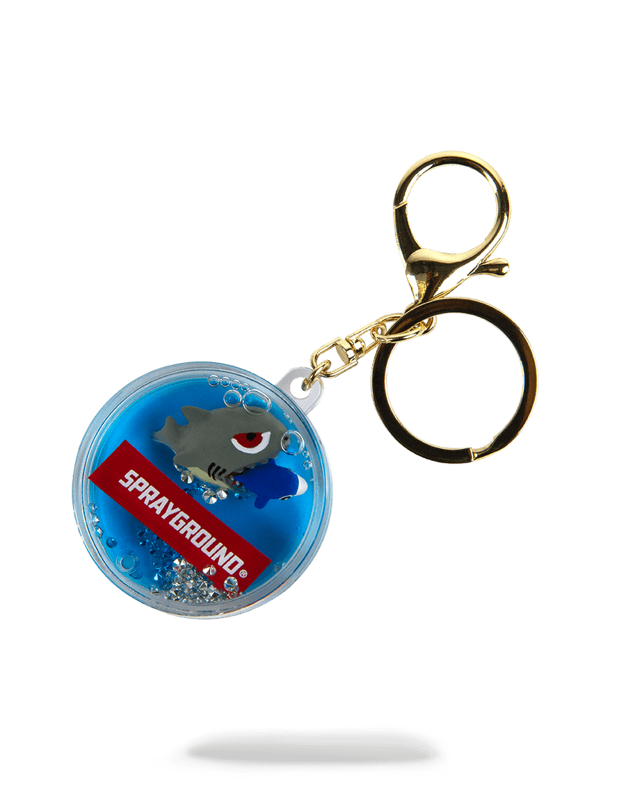 FISH TANK LIQUID KEYCHAIN