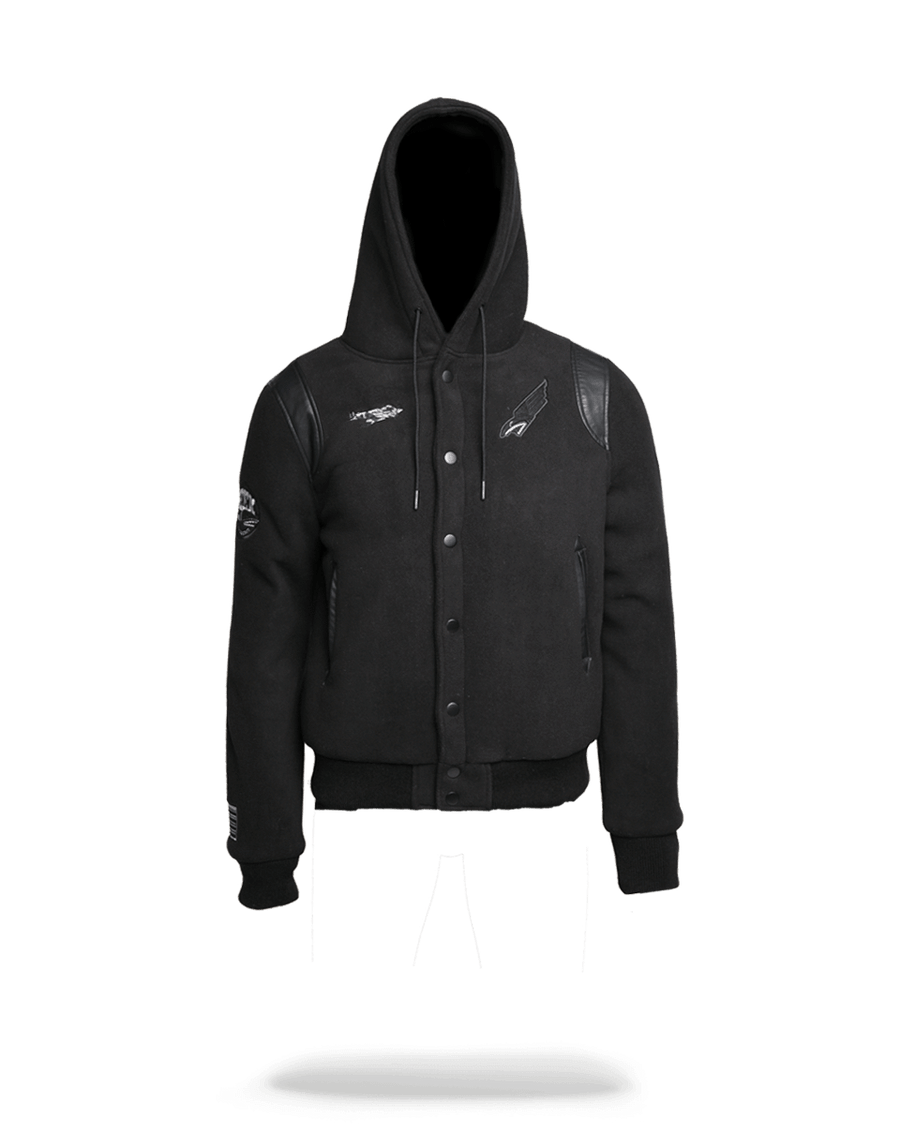 VARSITY ARMY PATCHES JACKET