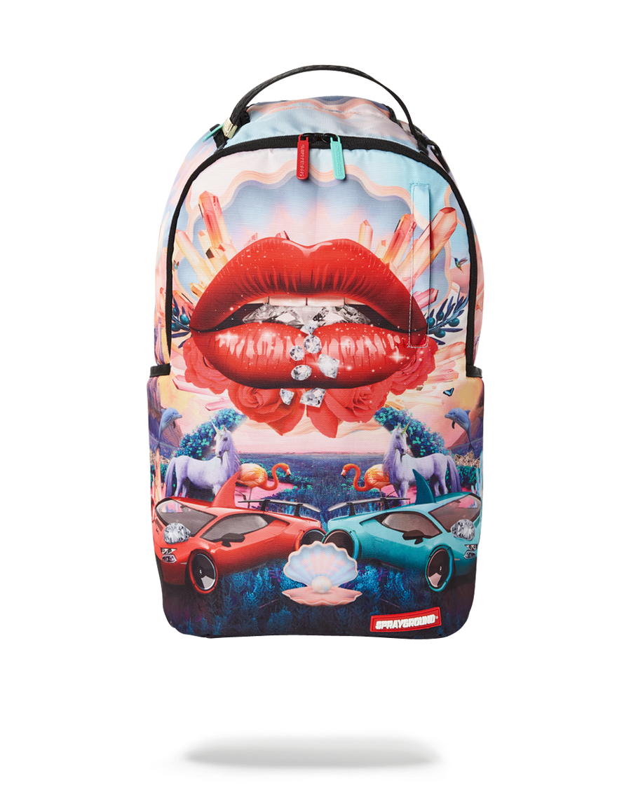LIPS AND FAMOUS BACKPACK