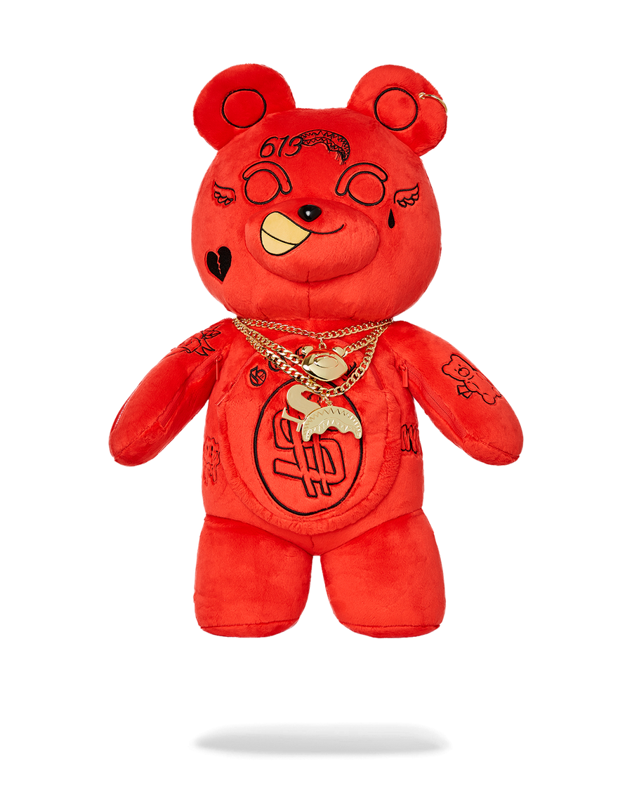 DIABLO PLUSH TEDDYBEAR BACKPACK