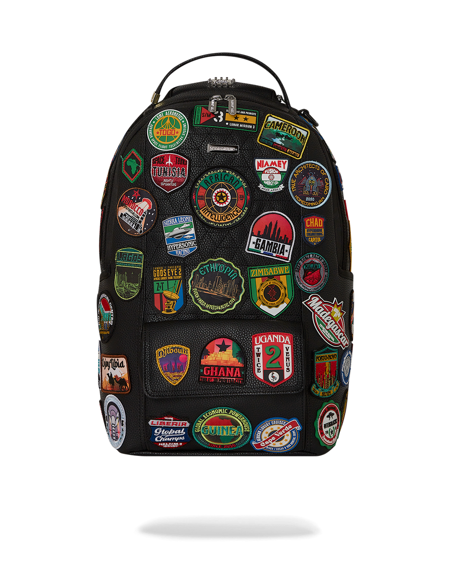 A.I. THE 54 (PATCHES OF AFRICA) CARGO BACKPACK