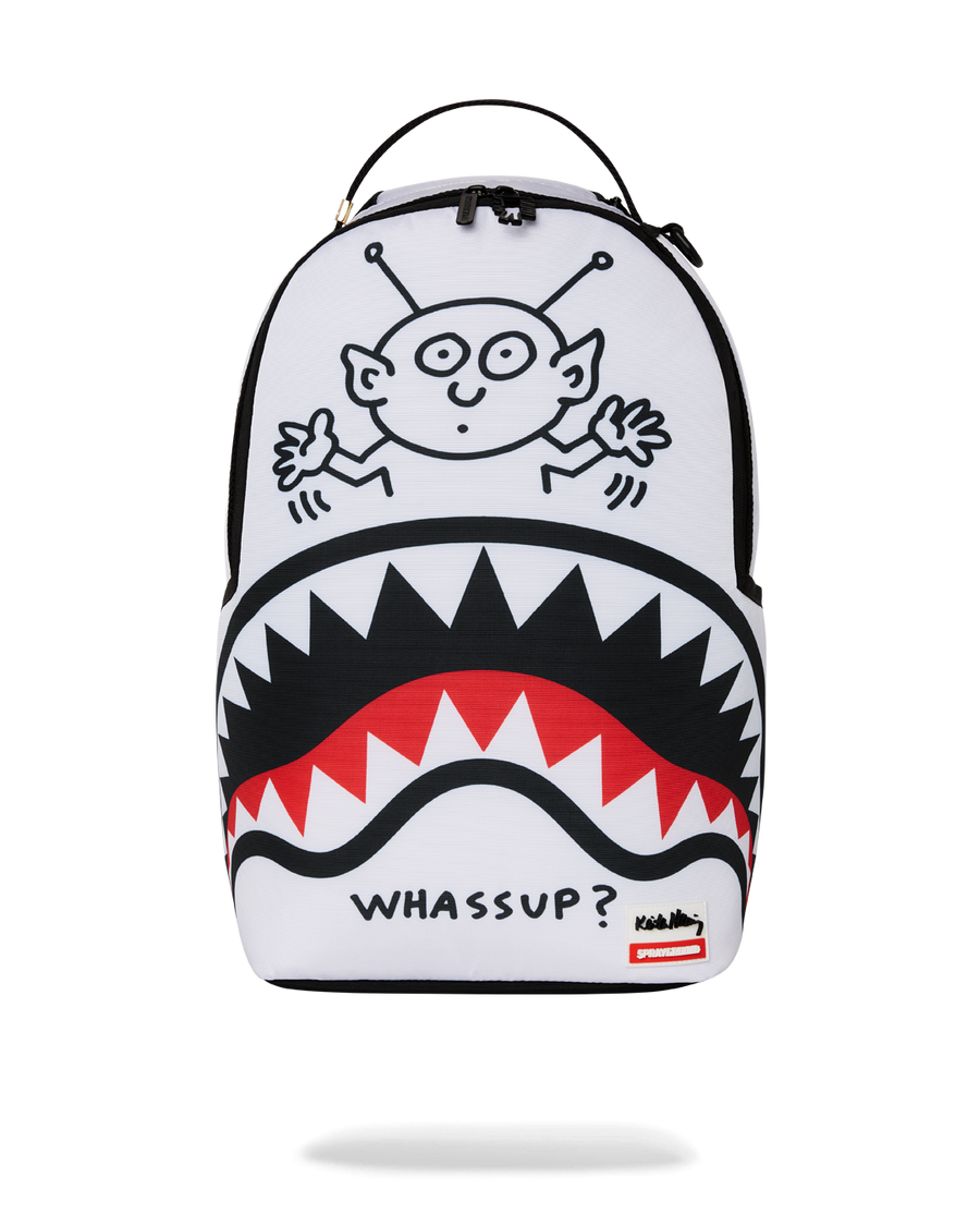 KEITH HARING WHASSUP ALIEN DLX BACKPACK