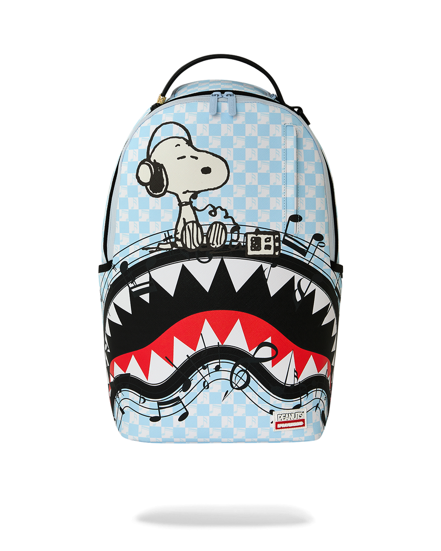 PEANUTS SNOOPY TUNED UP & TUNED OUT BACKPACK