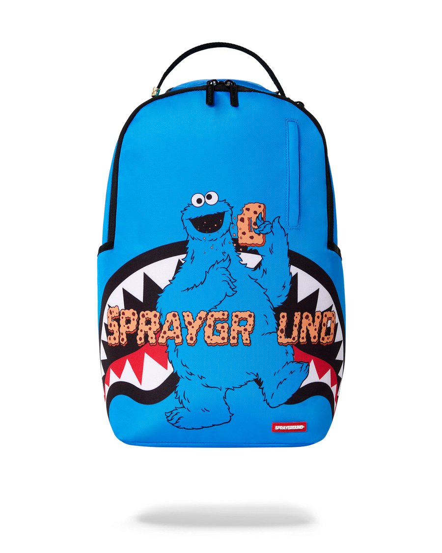 SESAME STREET COOKIE MONSTER TAKE A BITE BACKPACK