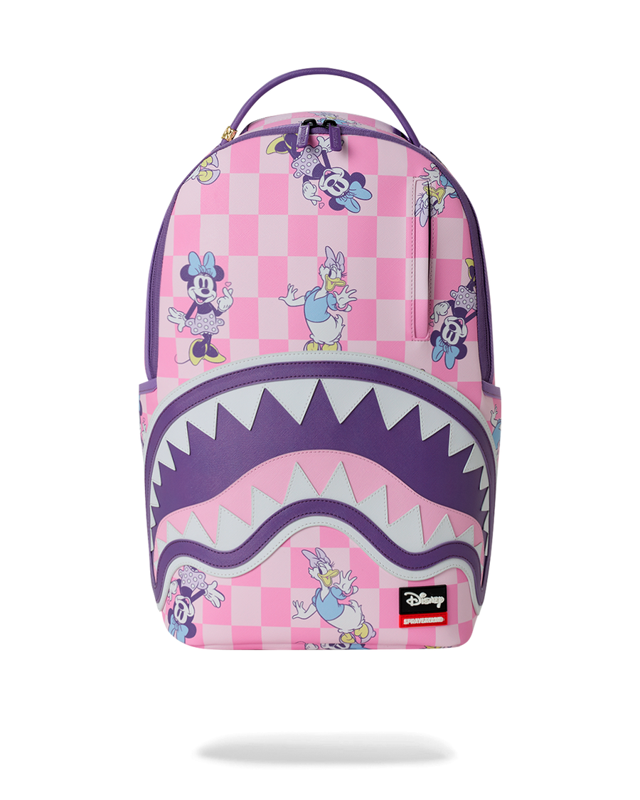 DISNEY MINNIE DAISY CHECK BACKPACK