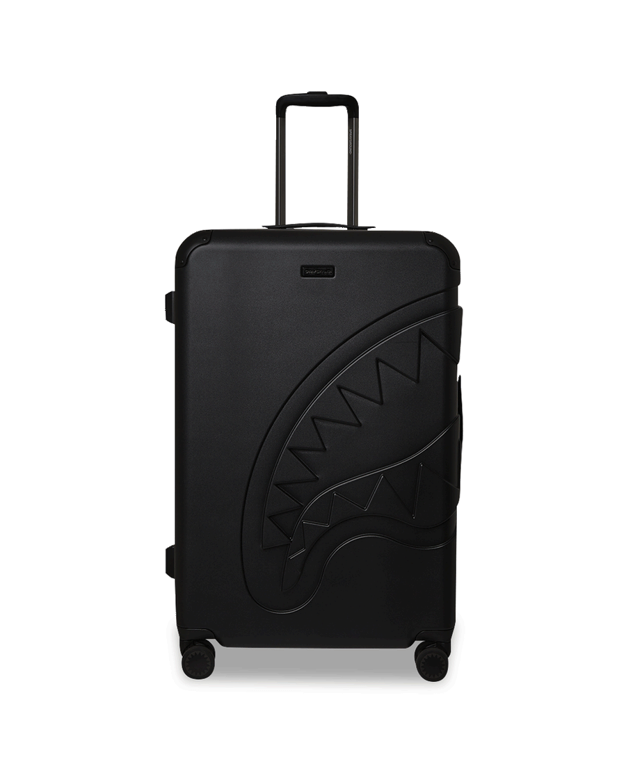 REALITY CHECK SHARKITECTURE FULL-SIZE JETBLACK LUGGAGE (GUNMETAL HARDWARE)