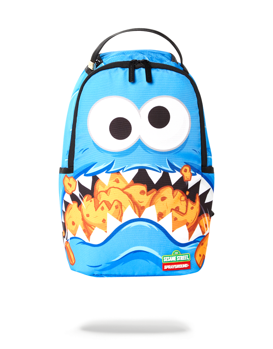 MINI COOKIE MONSTER SHARK BACKPACK