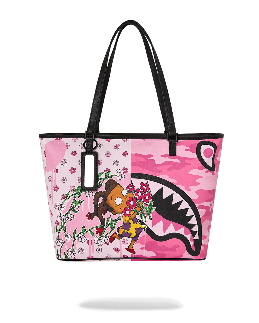 SUSIE RUGRATS FLOWERS TOTE