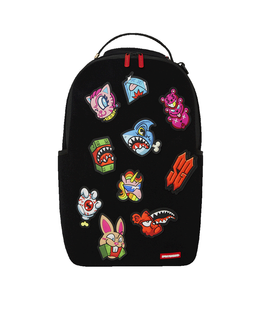 STUCK ON YA - VELCRO PATCH BACKPACK